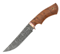 Нож Клыч из мозаичной дамасской стали купить на сайте koval-knife.shop