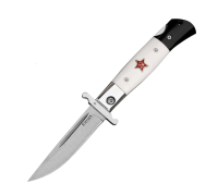 Складная Финка-мини из порошковой стали Elmax купить на сайте koval-knife.shop